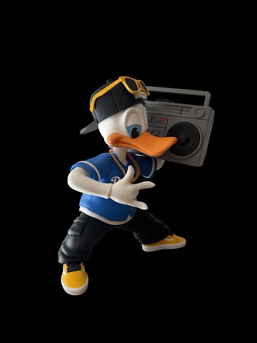 Figurine Canard Rapper Hip-Hop JT Créa3D