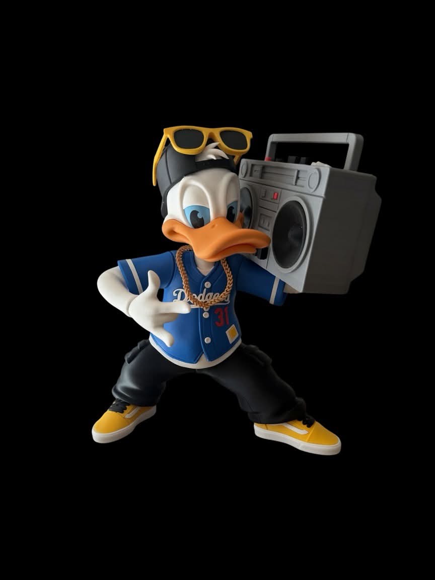 Figurine Canard Rapper Hip-Hop JT Créa3D