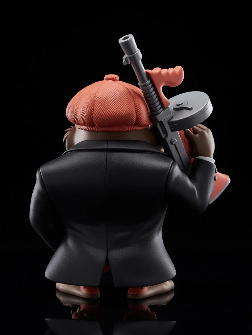 Figurine Gangster 3D Imprimée – Statue Style Mafieux Vintage – Décoration Geek JT Créa3D