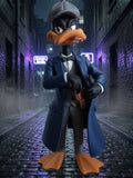 Figurine Gangster Canard 3D Imprimée – Statue Style Mafieux Vintage – Décoration Geek JT Créa3D