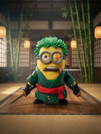 Figurine Ninja 3D Imprimée – Statue Inspirée d’un Célèbre Épéiste – Décoration Geek JT Créa3D