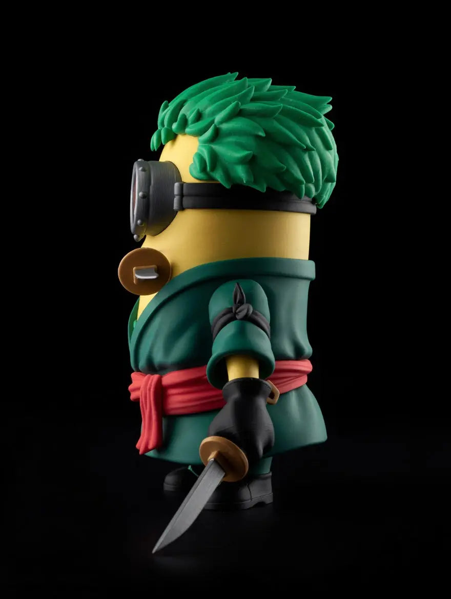 Figurine Ninja 3D Imprimée – Statue Inspirée d’un Célèbre Épéiste – Décoration Geek JT Créa3D