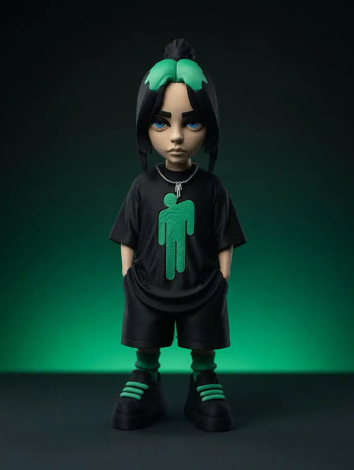 Figurine Pop Star 3D – Figurine Style Streetwear - Décoration Moderne JT Créa3D