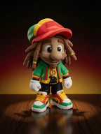 Figurine Rasta 3D Imprimée – Statue Style Reggae & Streetwear – Décoration Geek JT Créa3D