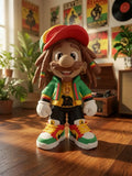 Figurine Rasta 3D Imprimée – Statue Style Reggae & Streetwear – Décoration Geek JT Créa3D