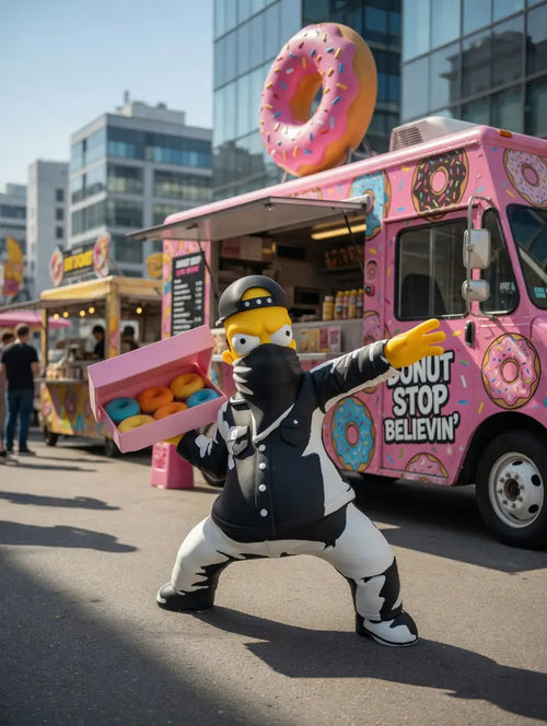 Homer Donut Figurines Collector Simpsons JT Créa3D