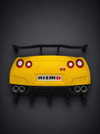 Porte-clés mural voiture sport – Design arrière sport imprimé 3D JT Créa3D