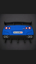 Porte-clés mural voiture sport – Design arrière sport imprimé 3D JT Créa3D