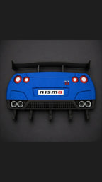 Porte-clés mural voiture sport – Design arrière sport imprimé 3D JT Créa3D