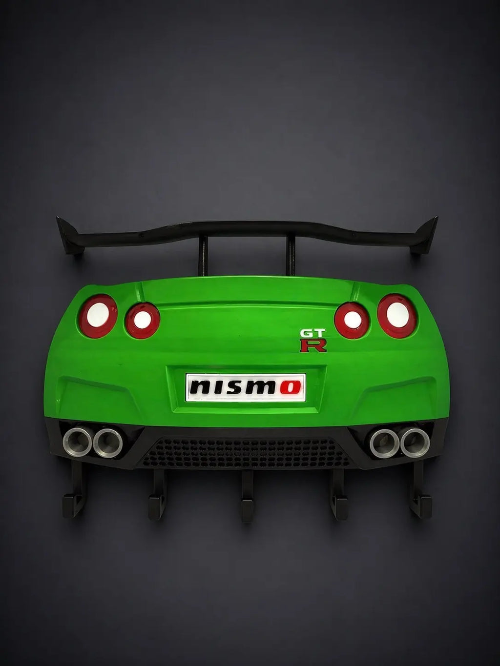 Porte-clés mural voiture sport – Design arrière sport imprimé 3D JT Créa3D