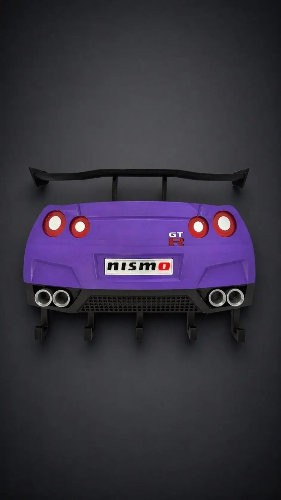 Porte-clés mural voiture sport – Design arrière sport imprimé 3D JT Créa3D