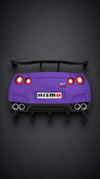 Porte-clés mural voiture sport – Design arrière sport imprimé 3D JT Créa3D