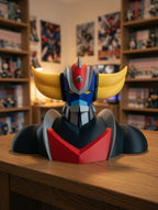 Buste Goldorak Grendizer 3D Imprimé – Style Iconique – Décoration Geek JT Créa3D