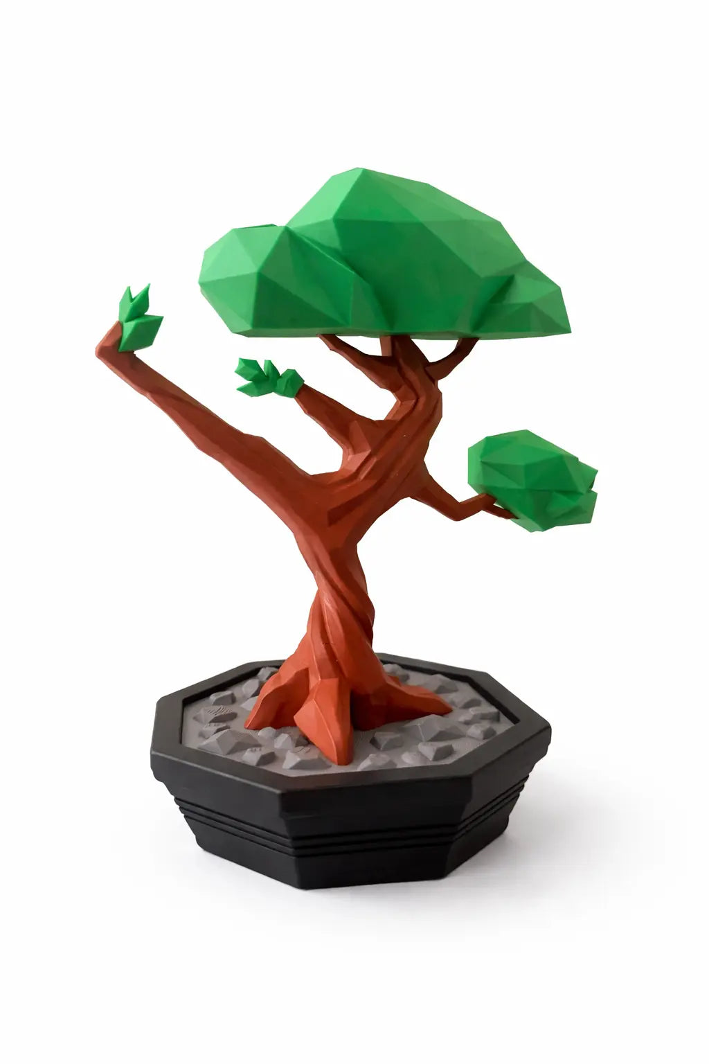 Bonsaï karaté 3D – Duo décoratif zen japonais JT Créa3D
