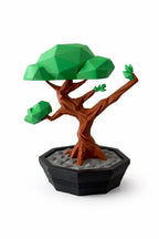 Bonsaï karaté 3D – Duo décoratif zen japonais JT Créa3D