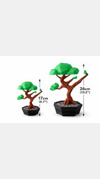 Bonsaï karaté 3D – Duo décoratif zen japonais JT Créa3D