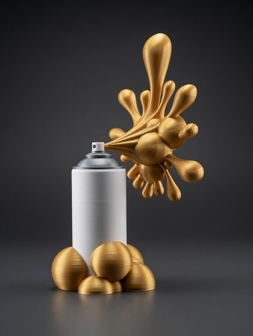 Figurine Bombe de Peinture 3D Personnalisable – Street Art – Décoration Geek JT Créa3D