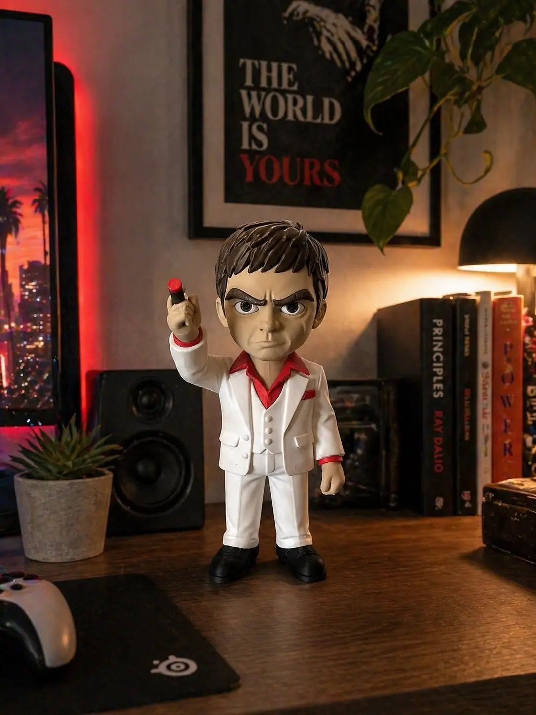Figurine Gangster 3D – Statue Style Mafieux Vintage - Décoration Geek JT Créa3D