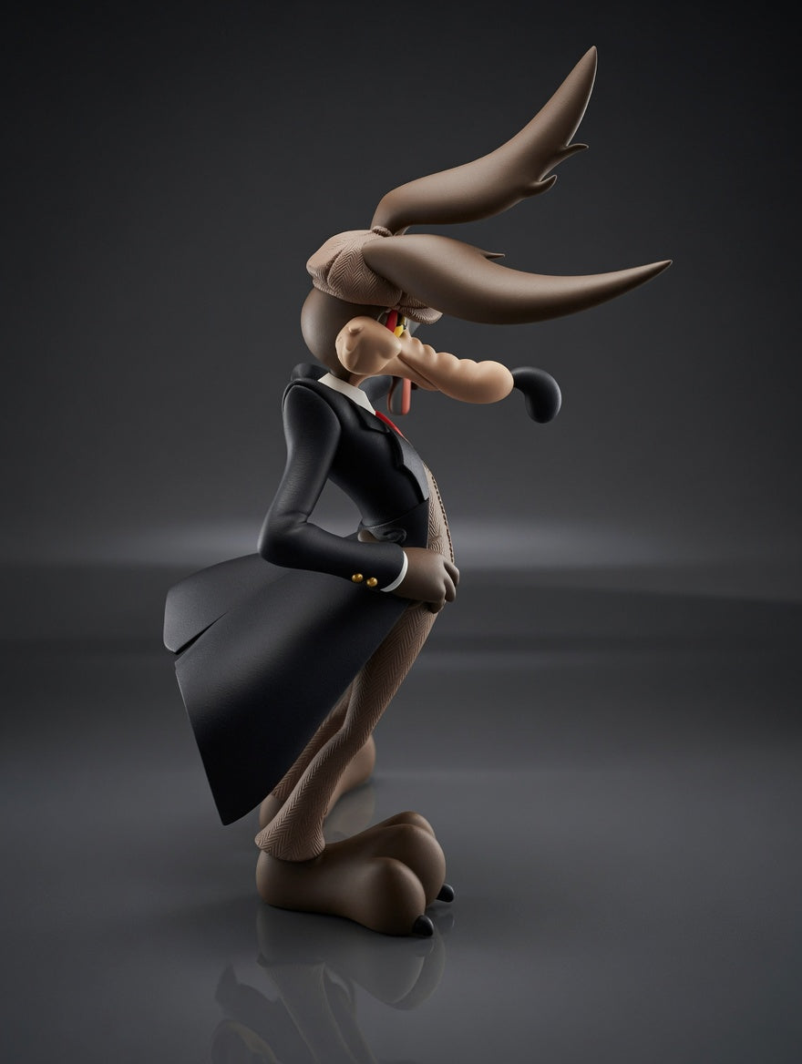 Figurine Gangster Coyote 3D Imprimée – Statue Style Mafieux Vintage – Décoration Geek JT Créa3D
