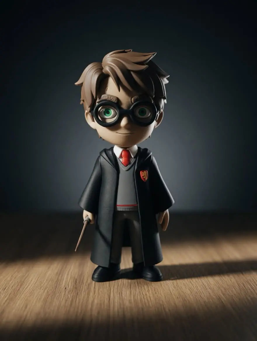 Figurine Sorcier 3D – Figurine Style Fantasy - Décoration Geek JT Créa3D
