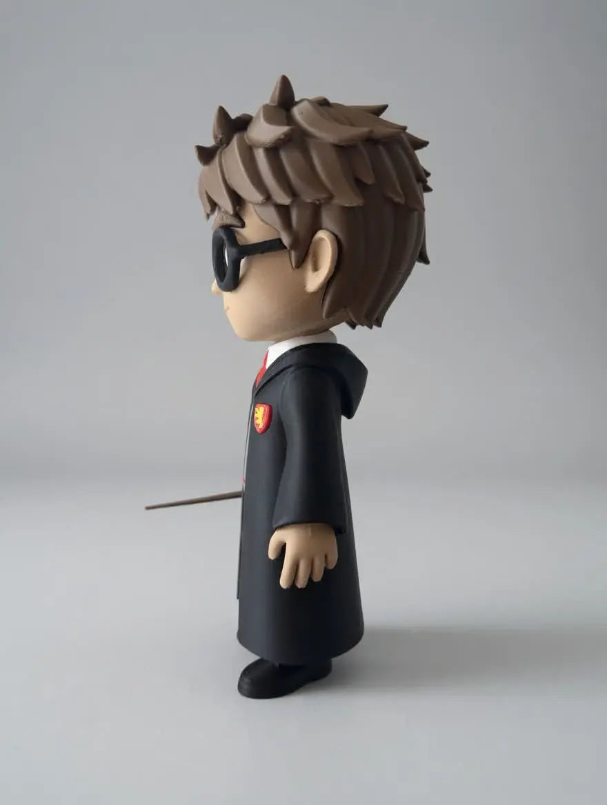 Figurine Sorcier 3D – Figurine Style Fantasy - Décoration Geek JT Créa3D