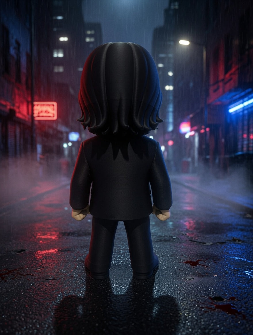 Figurine John Wick 3D Imprimée JT Créa3D