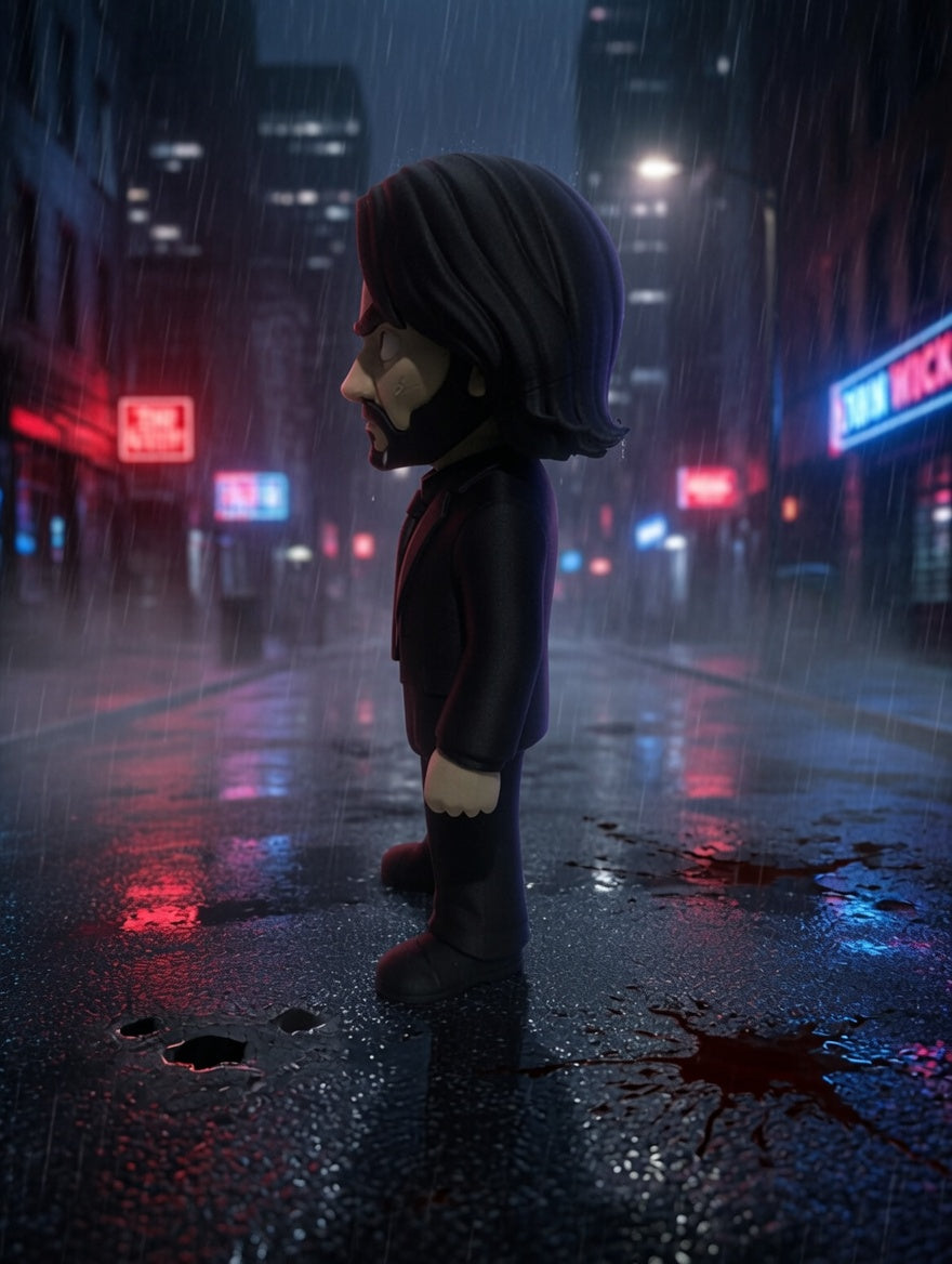 Figurine John Wick 3D Imprimée JT Créa3D