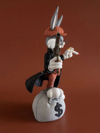Figurine Lapin Gangster 3D – Statue Mafieux Vintage – Décoration Geek Premium JT Créa3D