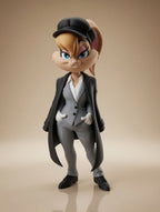 Figurine Lapine Gangster 3D Imprimée – Style Années 1920 – Décoration Geek JT Créa3D