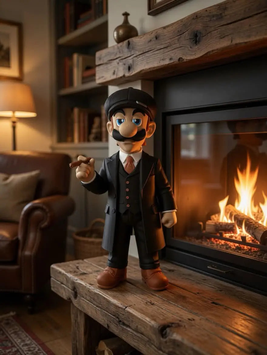 Figurine Gangster 3D – Style Années 1920 – Décoration Vintage JT Créa3D