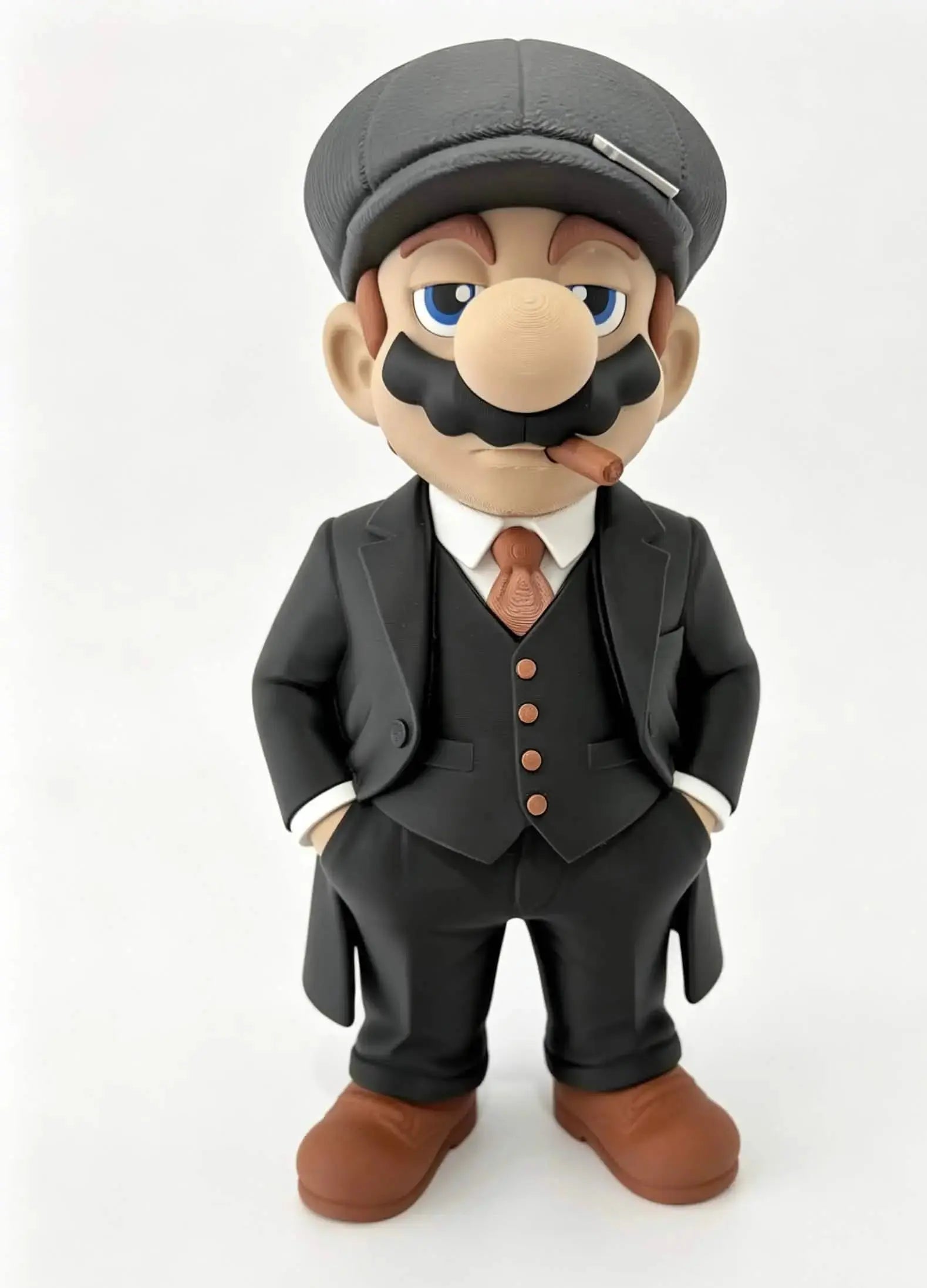 Figurine Gangster 3D – Style Années 1920 - Décoration Vintage - JT Créa3D