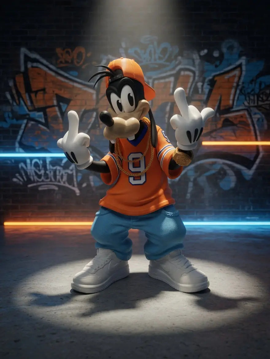 Figurine Cartoon Streetwear 3D – Statue Style Urbain Premium – Décoration Geek Collector JT Créa3D