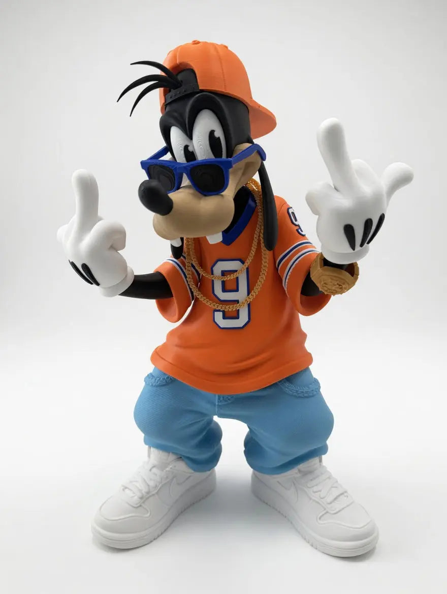 Figurine Cartoon Streetwear 3D – Statue Style Urbain Premium – Décoration Geek Collector JT Créa3D