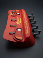 Porte clés mural voiture rouge – Support design 3D JT Créa3D